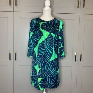 Lilly Pulitzer mini dress with pink lining